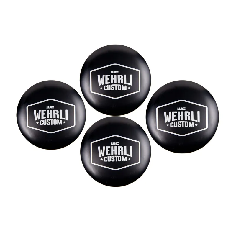 Wehrli 19+ Honda Talon Billet Hub Cap Kit for OEM Wheels - Black Anodized Wehrli 19+ Honda Talon Billet Hub Cap Kit for OEM Wheels - Black Anodized