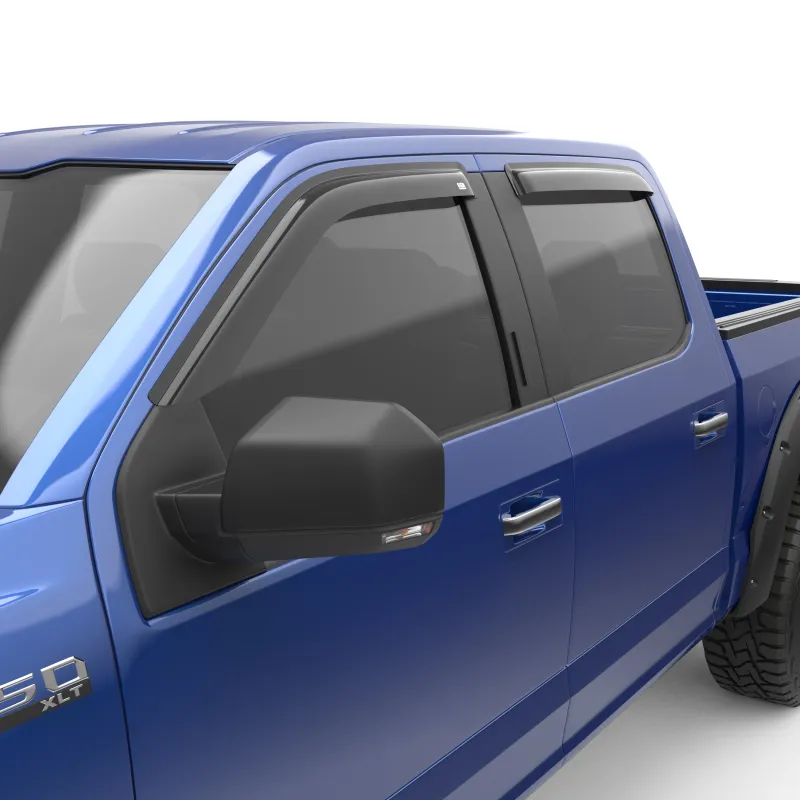 EGR 15+ Ford F150 Super Cab 15+ Tape-On Window Visors - Set of 4 EGR 15+ Ford F150 Super Cab 15+ Tape-On Window Visors - Set of 4