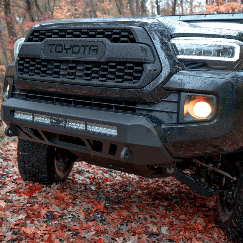 Cali Raised 16-23 Toyota Tacoma Stealth Bumper - No Bull Bar / No Light Bar Cali Raised 16-23 Toyota Tacoma Stealth Bumper - No Bull Bar / No Light Bar