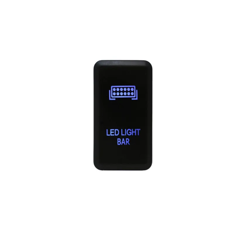 Cali Raised Tall Style Toyota Oem Style Led Light Bar Switch - Blue Cali Raised Tall Style Toyota Oem Style Led Light Bar Switch - Blue
