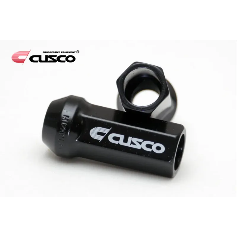 Cusco Wheel Lug Nut Set - M12 x P1.25mm - Black (20pcs) Cusco Wheel Lug Nut Set - M12 x P1.25mm - Black (20pcs)