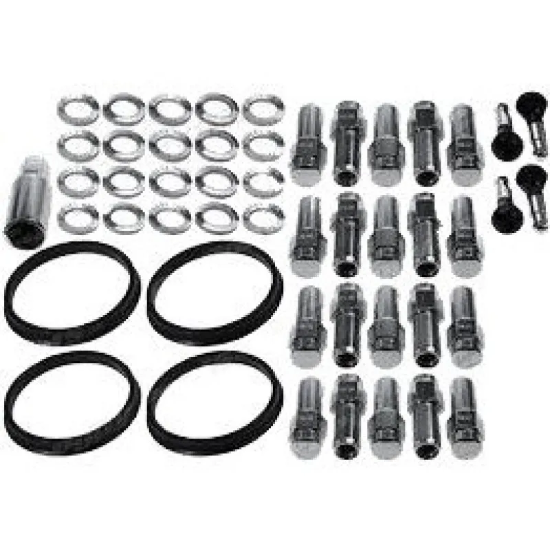 Race Star 12mmx1.5 GM Open End Deluxe Lug Kit - 20 PK Race Star 12mmx1.5 GM Open End Deluxe Lug Kit - 20 PK