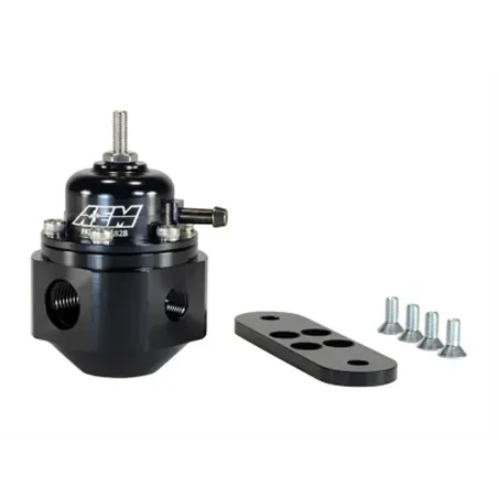 AEM Universal Black Adjustable Fuel Pressure Regulator