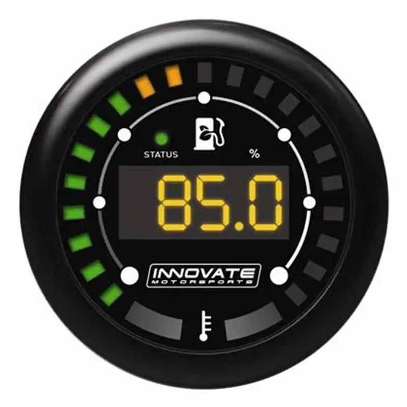 Innovate MTX-D Ethanol Content & Fuel Temp Complete Gauge Kit - Black Dial