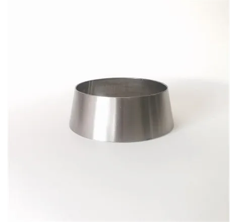 Ticon Industries 1-3/16in OAL 3.0in to 3.5in Titanium Transition Reducer Cone