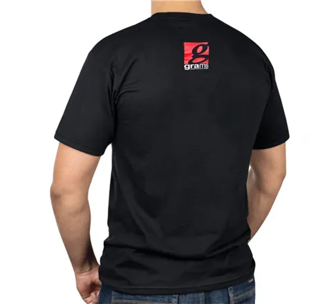 Grams Performance and Design Logo Black T-Shirt - XL
