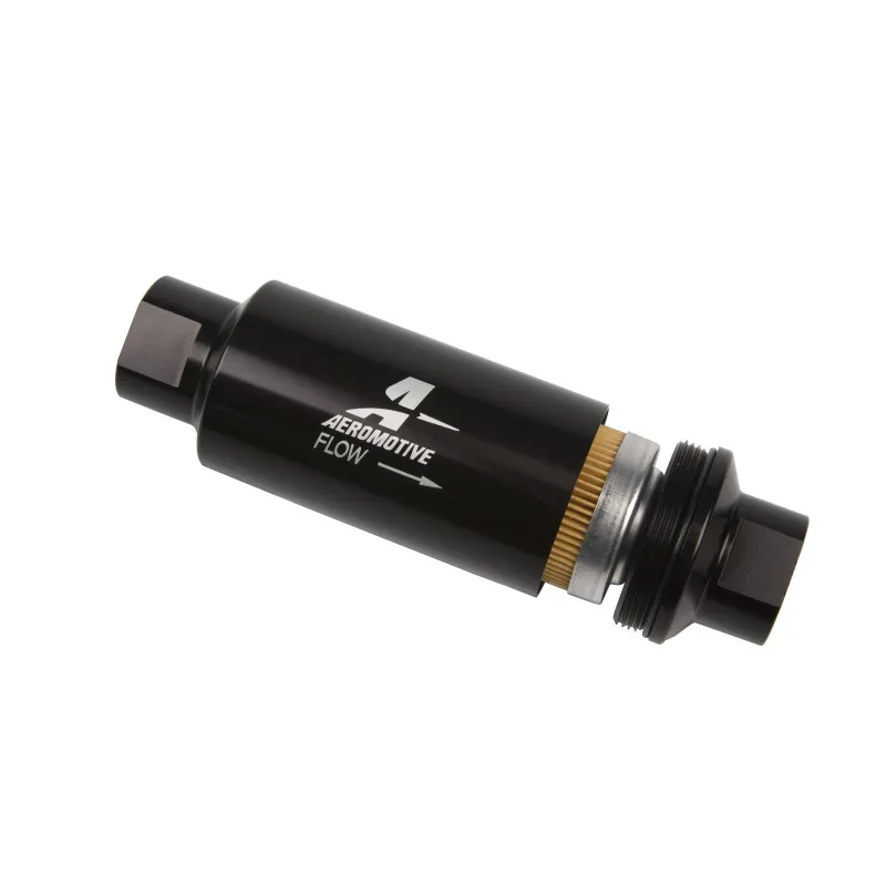 Aeromotive In-Line Filter - AN-10 - Black - 10 Micron Aeromotive In-Line Filter - AN-10 - Black - 10 Micron