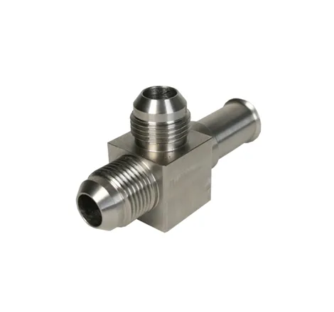 Aeromotive SS Coupler to Convert Ford OE Fuel line (86-06) to Dual -8 AN Male Ports