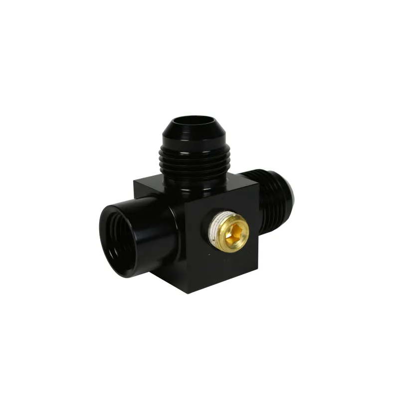 Aeromotive 2x AN-08 x AN-06 Port Tee Aeromotive 2x AN-08 x AN-06 Port Tee