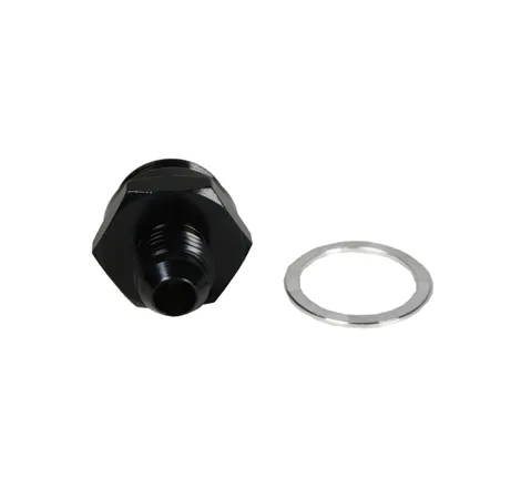 Aeromotive AN-06 Holley Carb 7/8in x 20 Thread Dual Feed Bowl Adapter Fitting