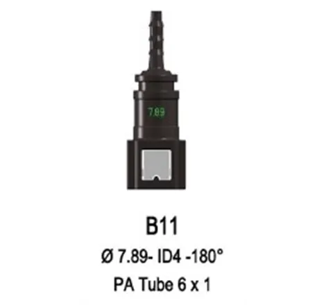 Quick Release 7.89F to 6mm Barb Straight Cool Performance Products - 1