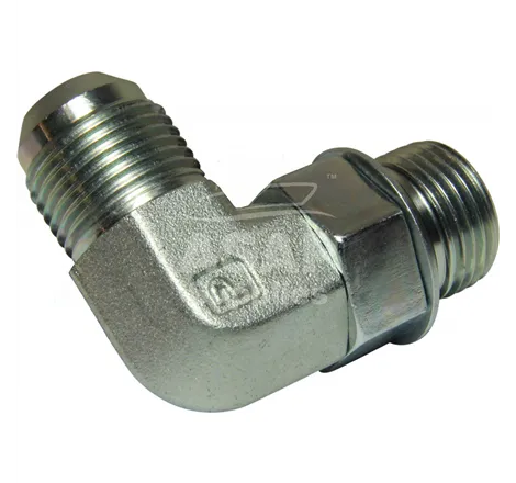 9/16 JIC Male to 9/16 UNC Male 90 Degree Cool Performance Products - 1