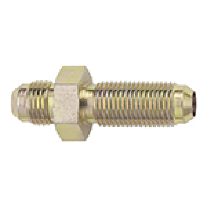 Fragola -4AN Straight Bulkhead - Steel Fragola -4AN Straight Bulkhead - Steel