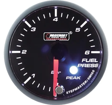 Prosport 52mm Analogue Fuel Pressure Gauge with Peak Recall Prosport - 1