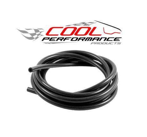 4mm Black Silicone Tubing per 10cm Cool Performance Products - 1