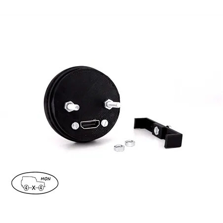 4x4Mon 52mm Round Dash Mount Display