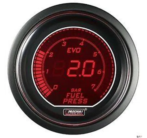 Prosport 52mm EVO Fuel Pressure Gauge Prosport - 1