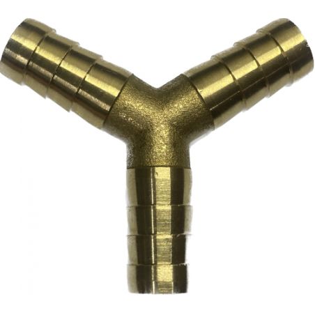 Brass 10mm Equal Y-Tee Piece