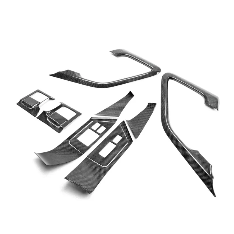 Seibon 09-14 Nissan GTR Carbon Fiber Door Trim Set (12 PCS) Seibon 09-14 Nissan GTR Carbon Fiber Door Trim Set (12 PCS)