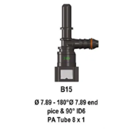 Quick Release 7.89F to 7.89M and 8mm Barb Cool Performance Products - 1
