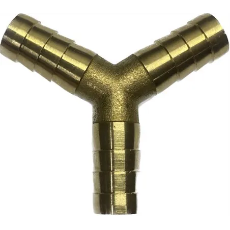 Brass 10mm Equal Y-Tee Piece